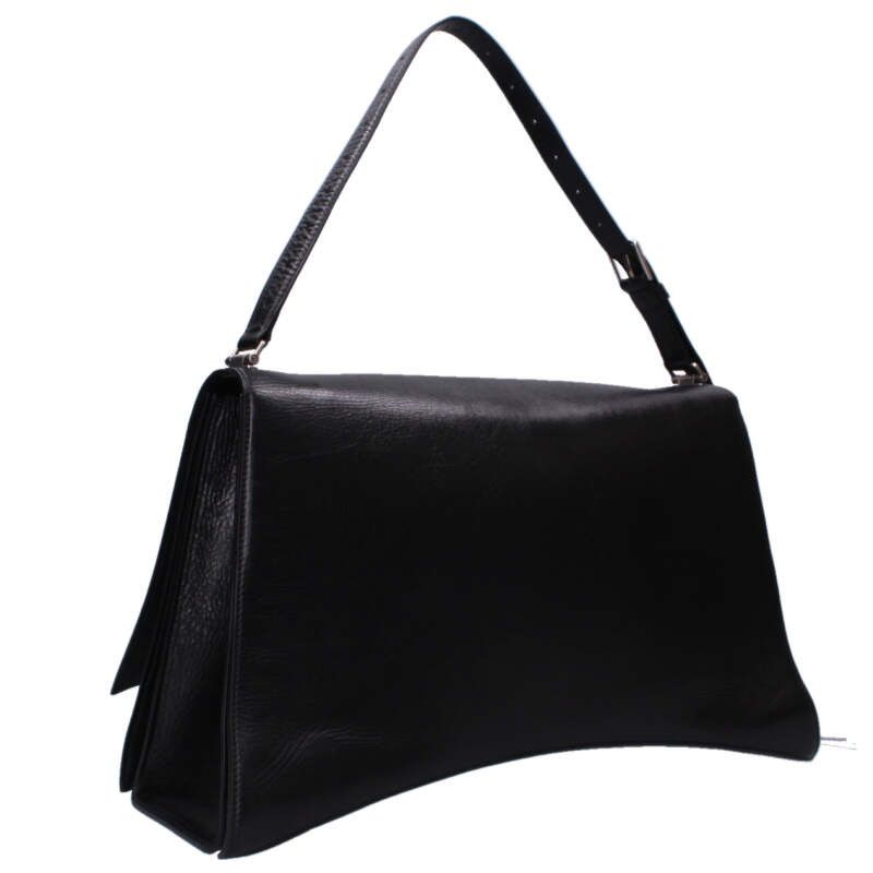 Balenciaga Crush Leather Handbag