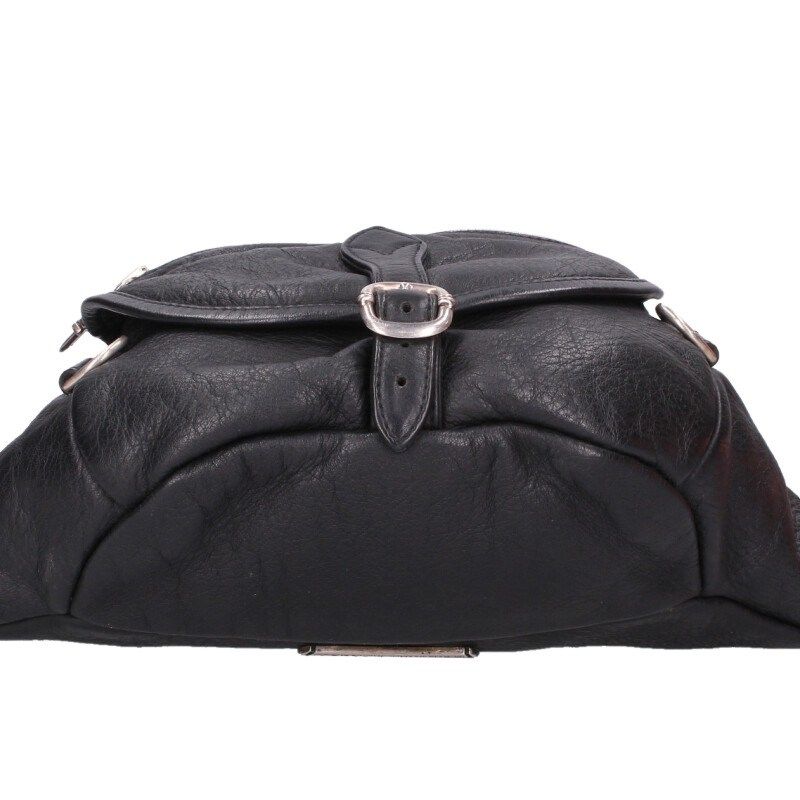 Chrome Hearts 1 Snat Pack Daga Zip Gun Slinger Belt Leather Waist Bag