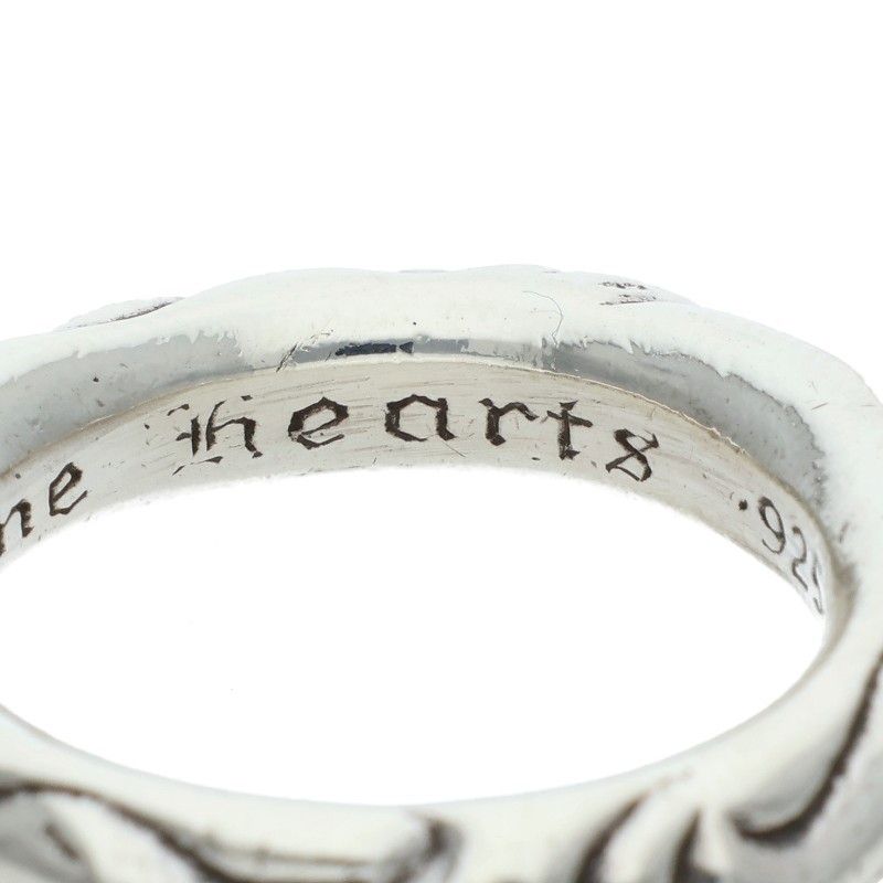 Chrome Hearts Scrl Band Scroll Silver Ring