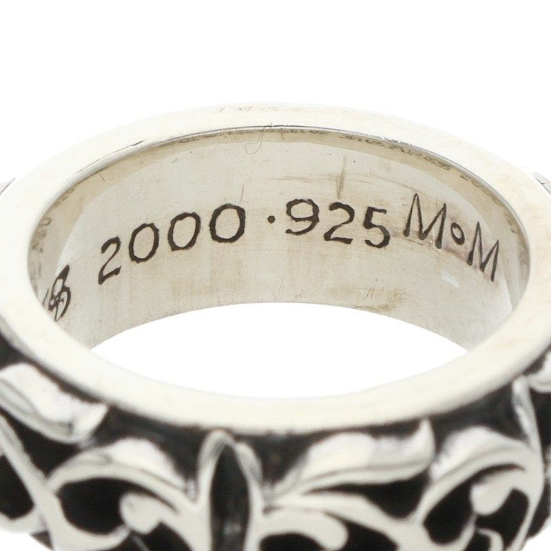 Chrome Hearts Etrnity Vine Band Eternity Silver Ring
