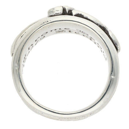 Chrome Hearts Dagger P Dmnd Pave Diamond Silver Ring