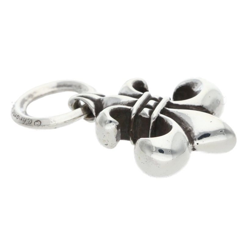 Chrome Hearts BS Fluer BS Pendant Old Silver Necklace