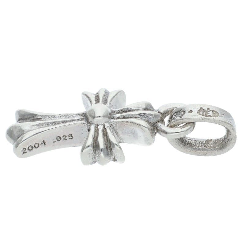 Chrome Hearts Crs Bbyfat Baby Fat Charm Silver Necklace Top