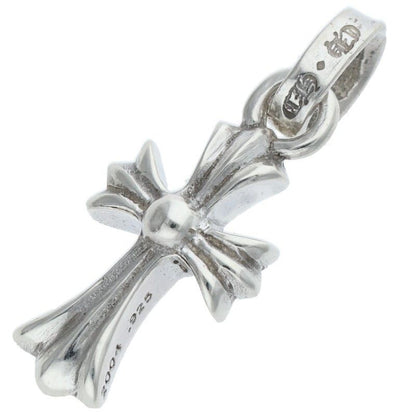 Chrome Hearts Crs Bbyfat Baby Fat Charm Silver Necklace Top
