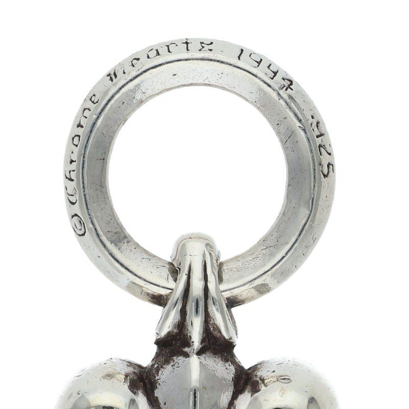 Chrome Hearts BS Fluer BS Pendant Silver Necklace
