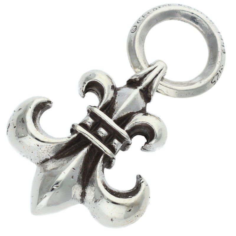Chrome Hearts BS Fluer BS Pendant Silver Necklace