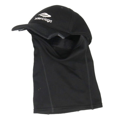 Balenciaga Logo Embroidery Neck Warmer Cap Hat