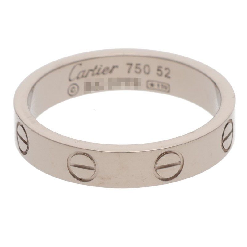 Cartier Mini Love Ring 18k White Gold Mini 52