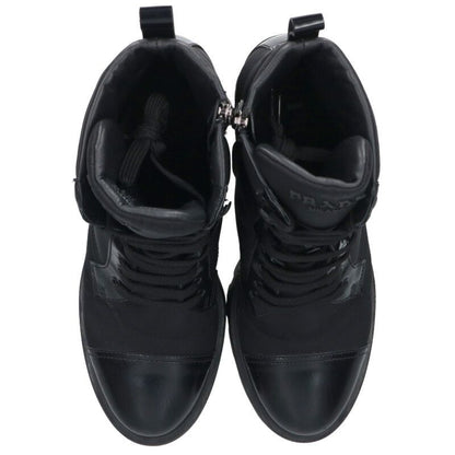 Prada 239 Re-Nylon Side Zip Boots 38.5
