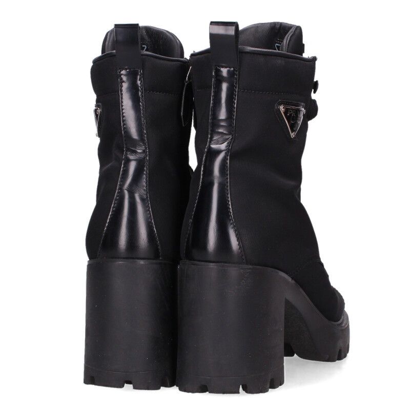 Prada 239 Re-Nylon Side Zip Boots 38.5