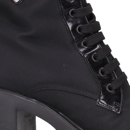 Prada 239 Re-Nylon Side Zip Boots 38.5