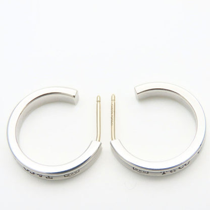 Tiffany & Co Earrings Hoop Silver