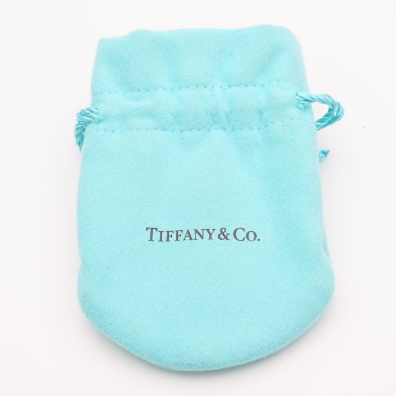 Tiffany & Co Earrings Hoop Silver