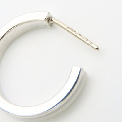 Tiffany & Co Earrings Hoop Silver