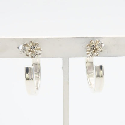 Tiffany & Co Earrings Hoop Silver