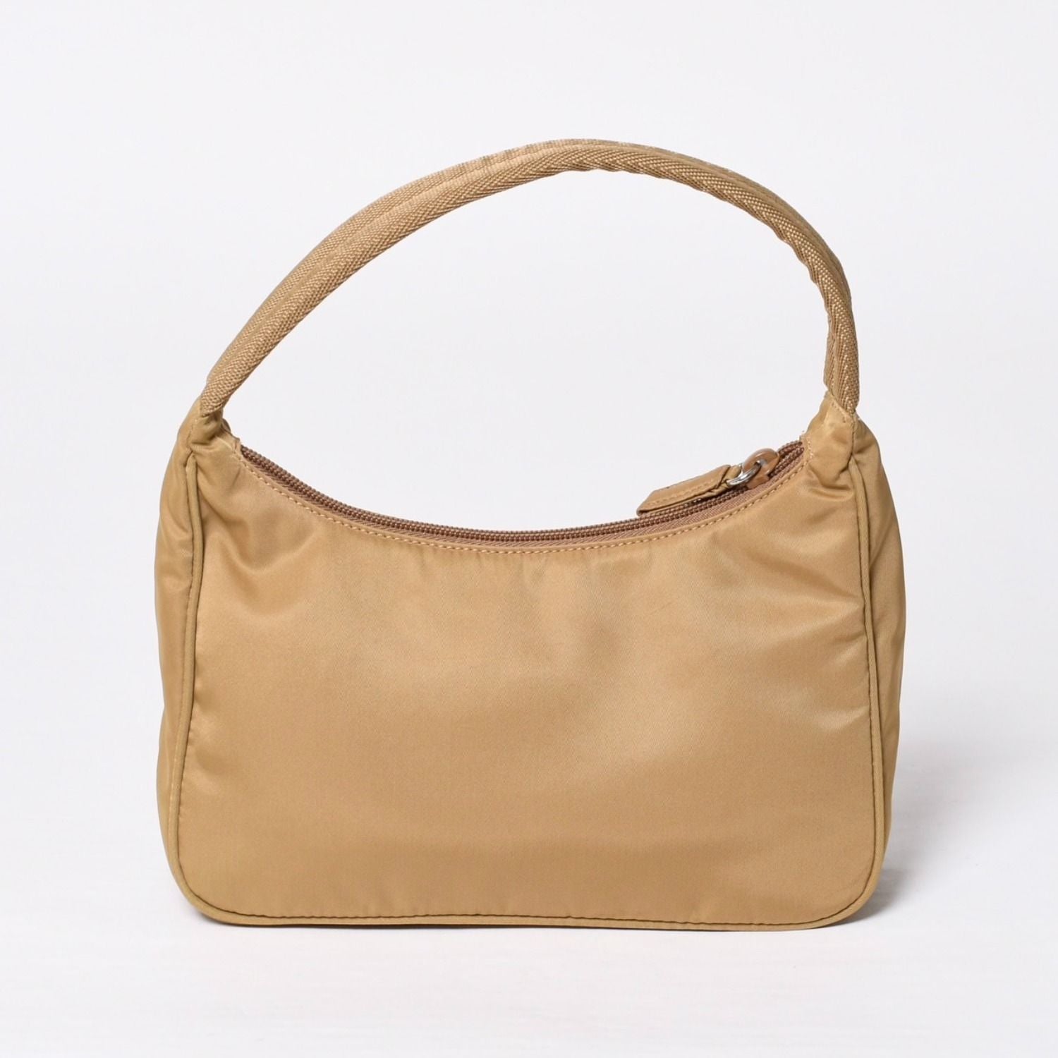 Prada Hobo Nylon Beige — view 2