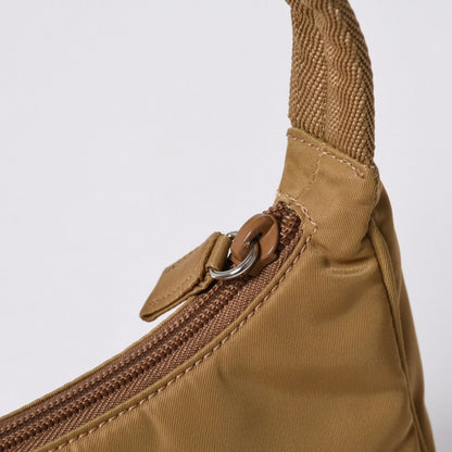 Prada Hobo Nylon Beige — view 7
