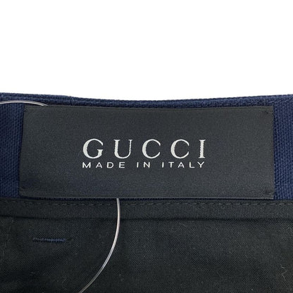 Gucci Pants 46 S Dark Navy Full Length Button Fly
