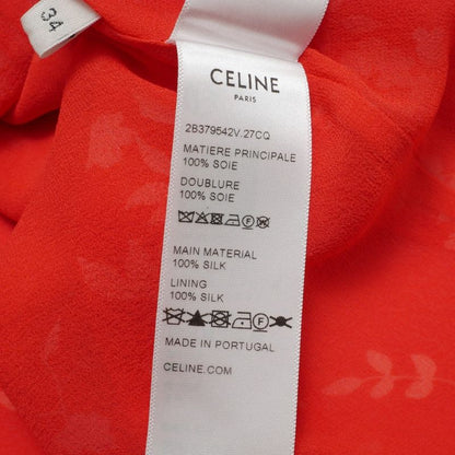 Celine Blouse 34 Hedi Slimane Era All Silk Bowtie Ribbon