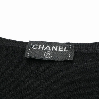 Chanel Knit Cashmere Silk Ribbon Sweater
