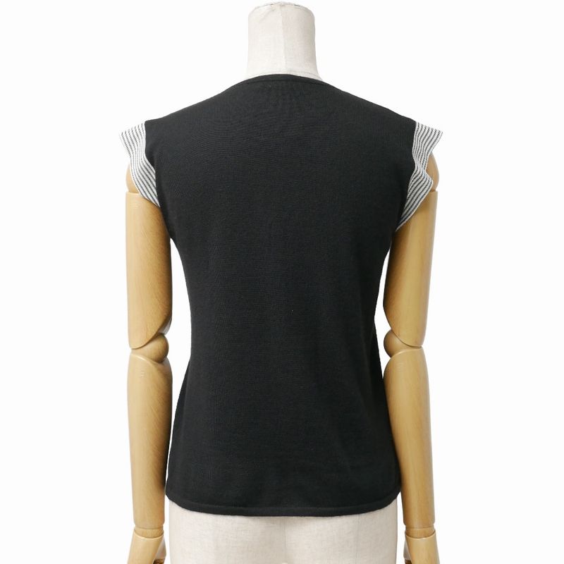 Chanel Knit Cashmere Silk Ribbon Sweater