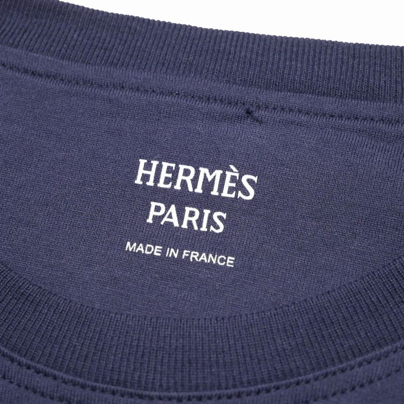 Hermes Short Sleeve T-Shirt 36 Hlogo Crew