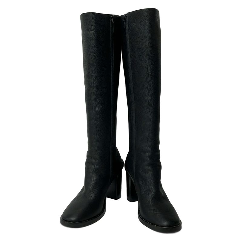 Balenciaga Long Boots 39 Black Leather