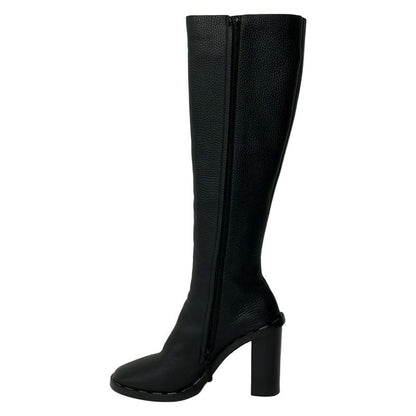 Balenciaga Long Boots 39 Black Leather