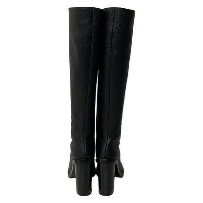 Balenciaga Long Boots 39 Black Leather