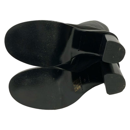 Balenciaga Long Boots 39 Black Leather