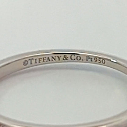 Tiffany & Co Diamond Ring Wedding . 51. Platinum Polished