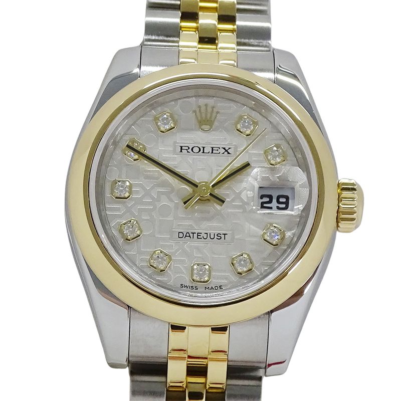 Rolex Datejust Number Watch Diamond Computer Automatic Winding at Stainless