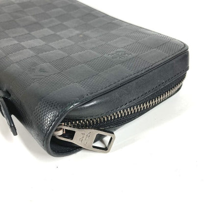 Louis Vuitton Wallet Zippy XL Damier Infini Leather Black