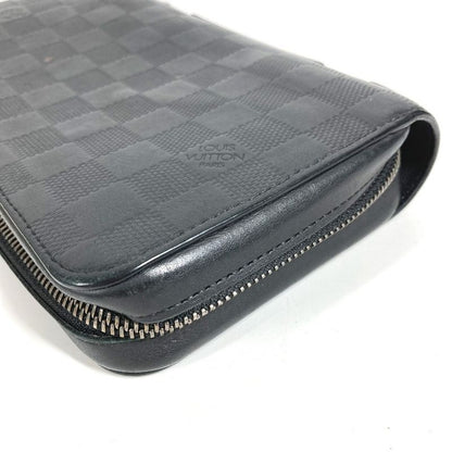Louis Vuitton Wallet Zippy XL Damier Infini Leather Black