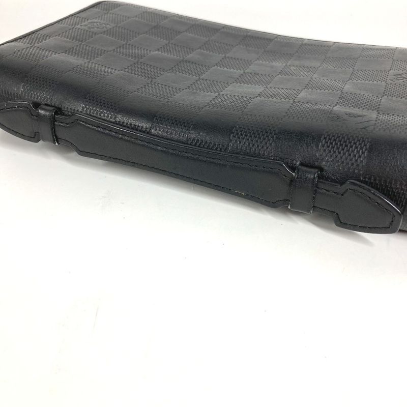 Louis Vuitton Wallet Zippy XL Damier Infini Leather Black