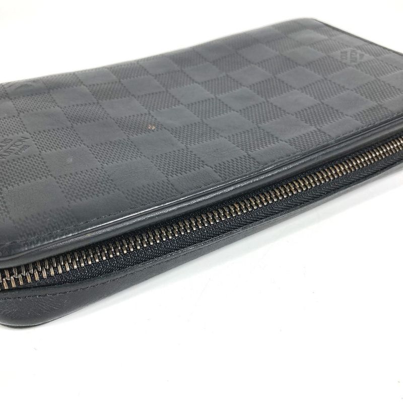 Louis Vuitton Wallet Zippy XL Damier Infini Leather Black