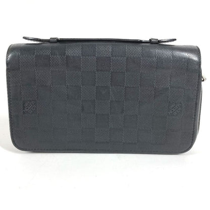 Louis Vuitton Wallet Zippy XL Damier Infini Leather Black