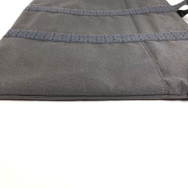 Hermes Handbag Flat Big Business Bag Canvas Gray