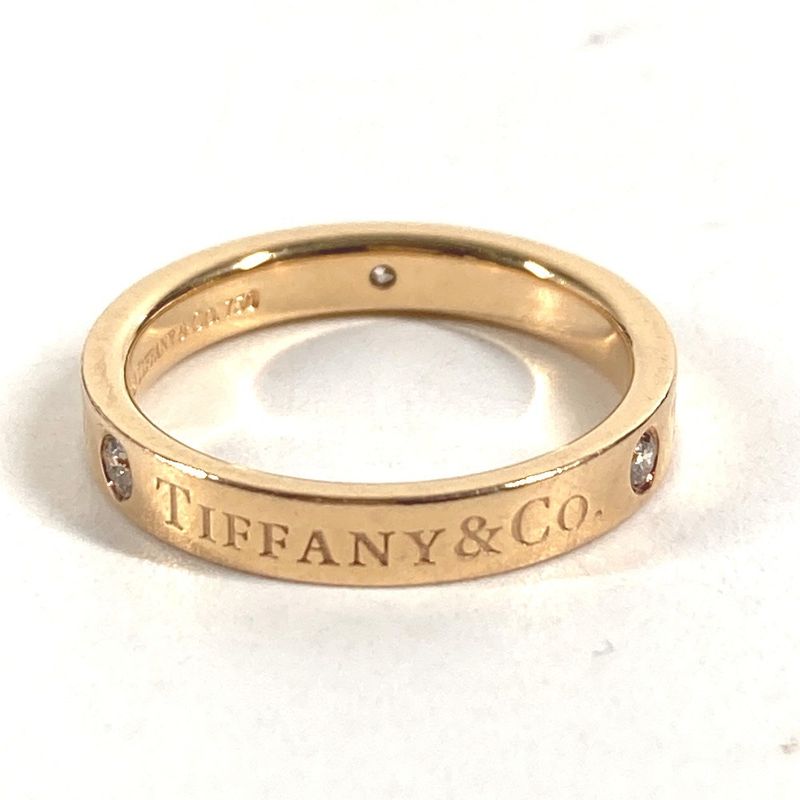Tiffany & Co Ring Flat Band Diamond Yellow