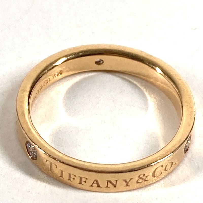 Tiffany & Co Ring Flat Band Diamond Yellow