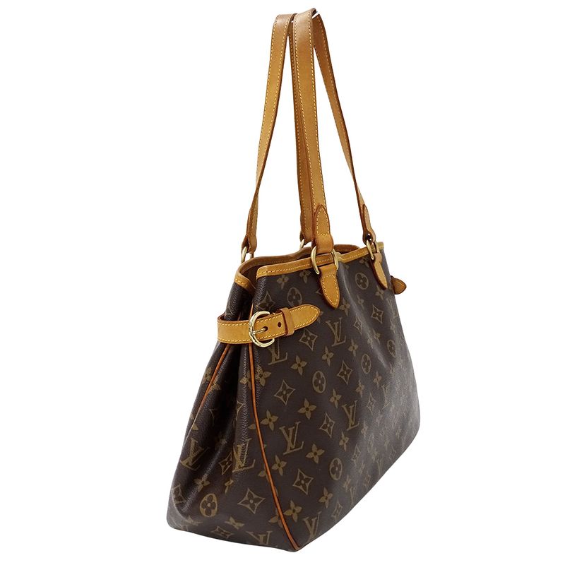 Louis Vuitton Monogram Tote Shoulder Bag Batignolles Oriental Brown Large
