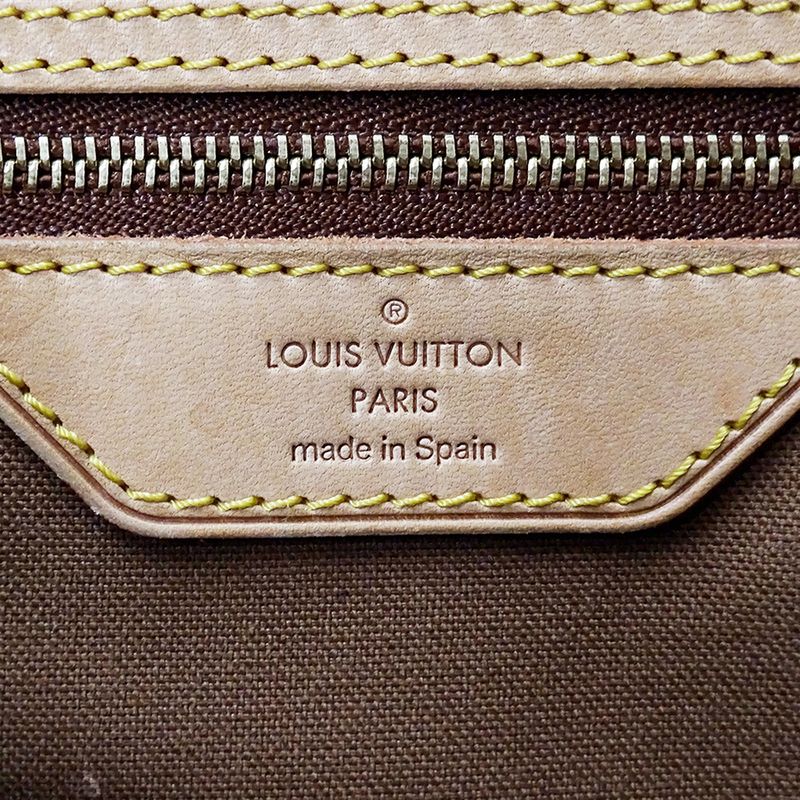 Louis Vuitton Monogram Tote Shoulder Bag Batignolles Oriental Brown Large