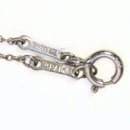 Tiffany & Co Necklace Curved Heart Silver Elsa Peretti