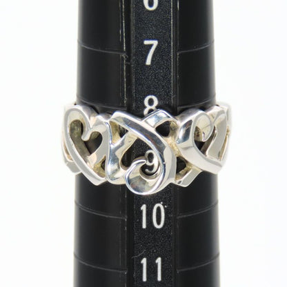 Tiffany & Co Ring Loving Heart Triple Silver Paloma Picasso