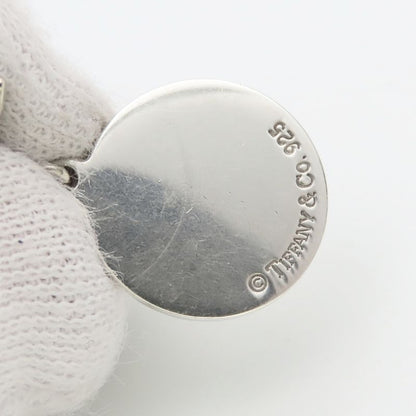 Tiffany & Co Earrings Return to Round Silver Hook