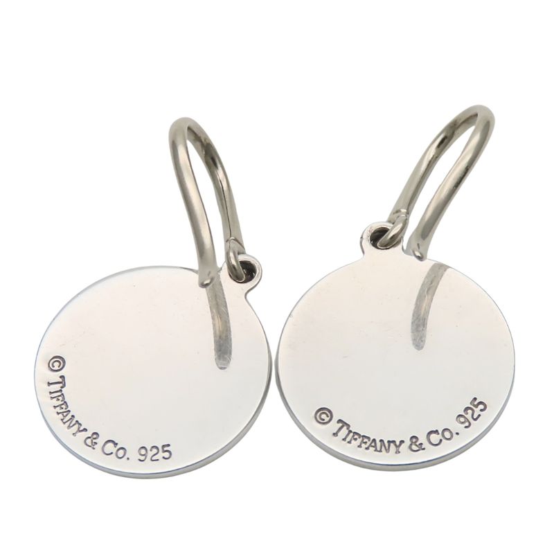 Tiffany & Co Earrings Return to Round Silver Hook