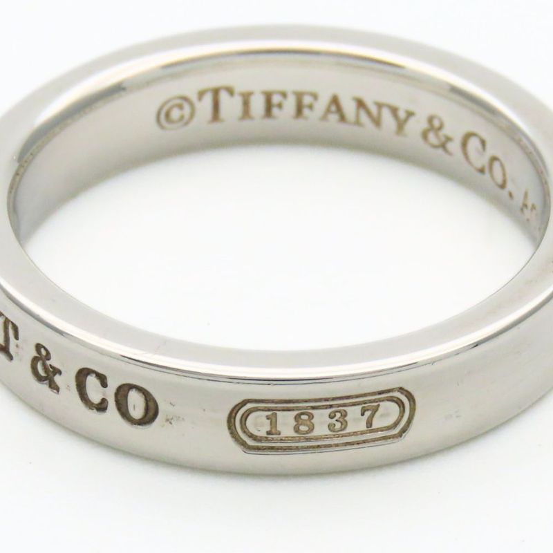 Tiffany & Co Ring Narrow Silver Simple