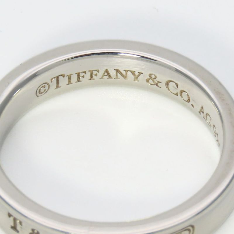 Tiffany & Co Ring Narrow Silver Simple