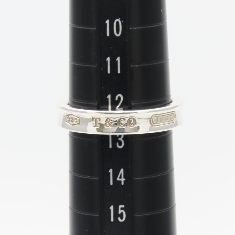 Tiffany & Co Ring Narrow Silver Simple