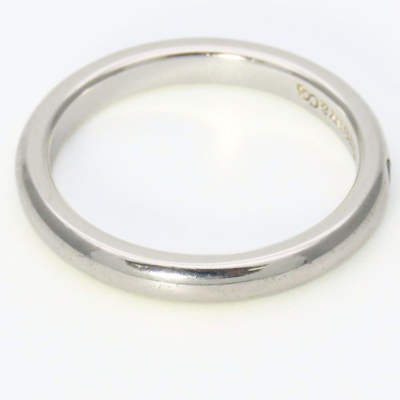 Tiffany & Co Ring Stacking Band Emerald Silver Green Elsa Peretti